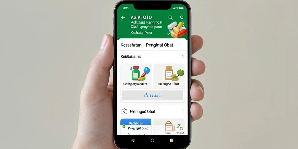 Antarmuka ASIKTOTO yang sederhana dan fungsional.
