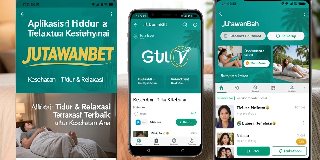 Antarmuka JUTAWANBET yang menenangkan untuk tidur dan relaksasi.