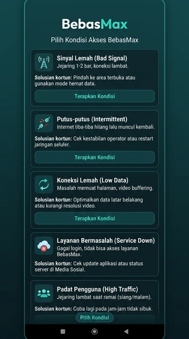 Tampilan link alternatif bebasmax
